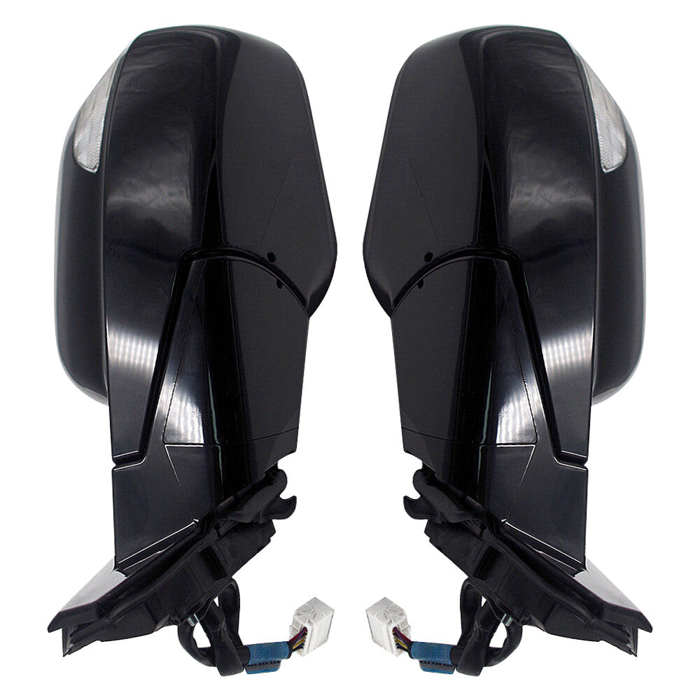 Fits for CR-V 2.4L L4 2007-2011 RH LH Power Mirror w/ Fold Heated Signal Light