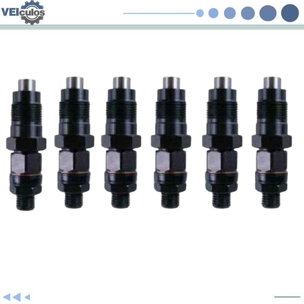 6Pcs Diesel Fuel Injector 093500-3400 / 23600-64050 for Toyota Landcruiser 1HZ