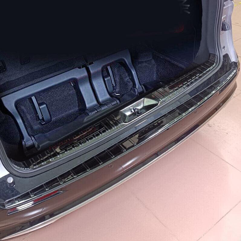 Suitable for Toyota for Sienna 2021-2024 Black Steel Rear Door Window Sill Wear Cover Protector