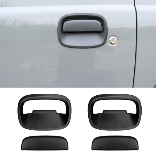 ABS Black Car Side Door Handle Decorative Cover for Suzuki for Jimny 2Door 2019-2025