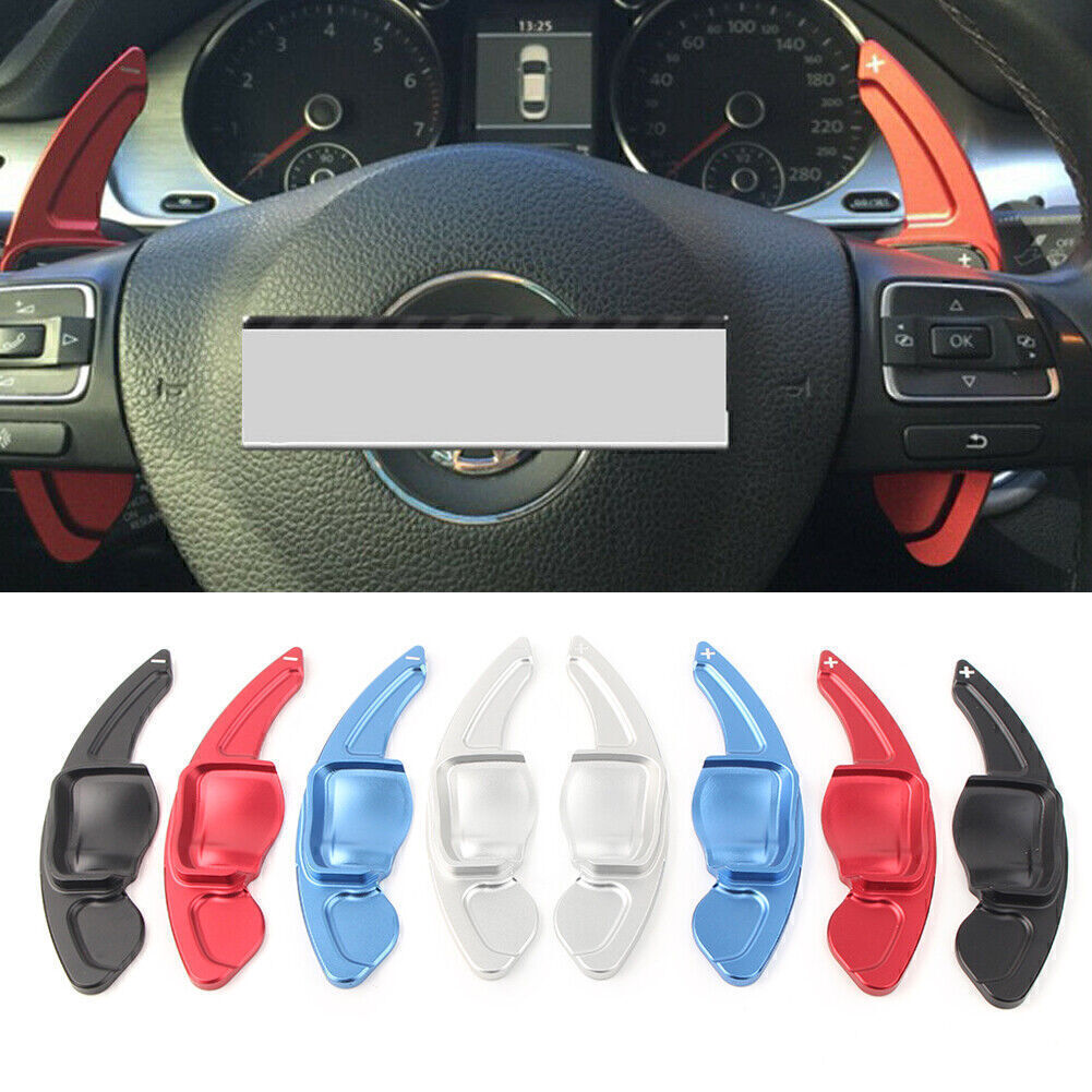 Red Steering Wheel DSG Paddle Extension Shift for VW for Golf for Jetta GTI R MK5 MK6