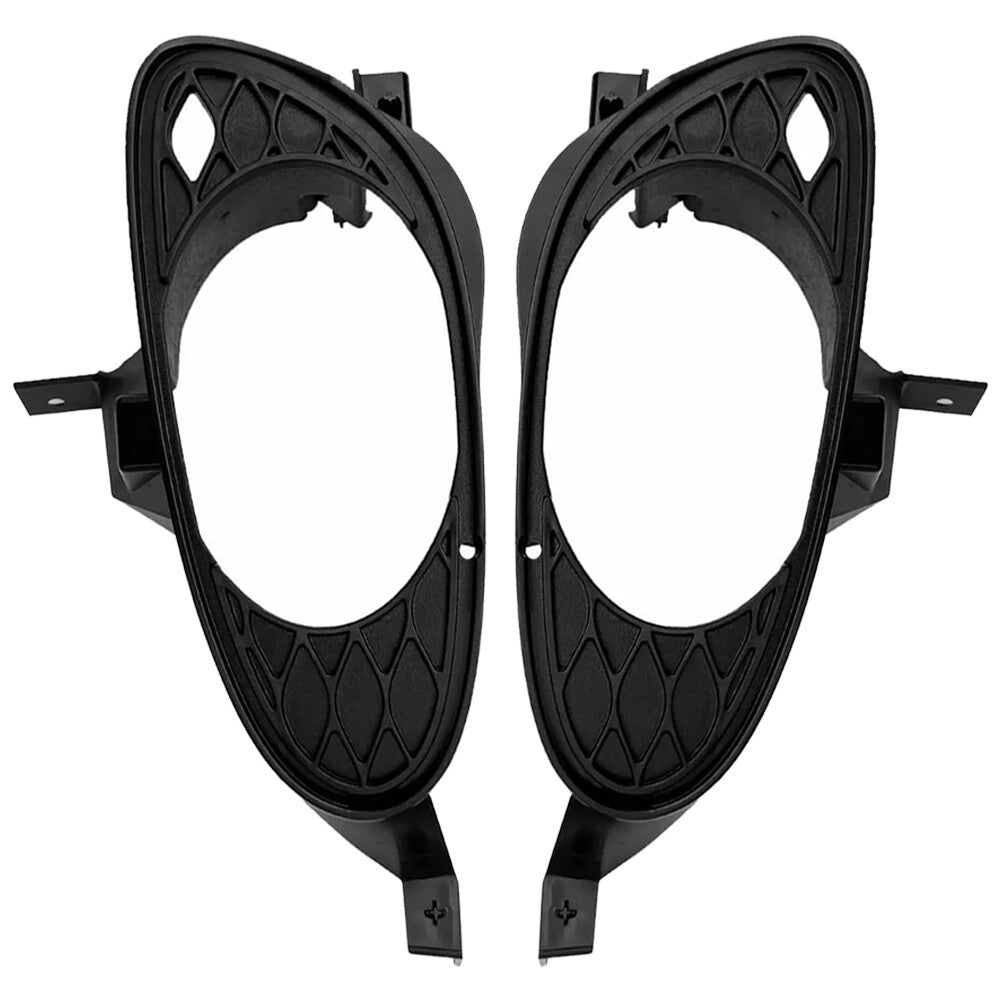 2Pcs Front Bumper Fog Light Trim Grille Left+Right For 2005-2008 CLS-Class W219