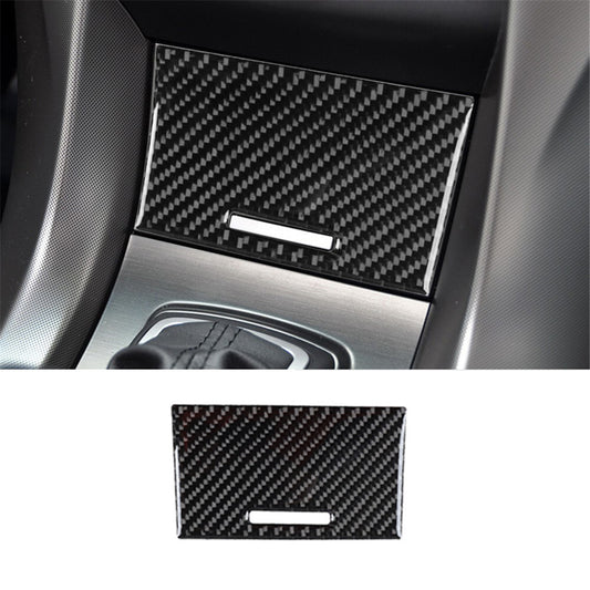 Carbon Fiber Center Console Storage Panel Cover Trim for ACURA TL 2009-2014
