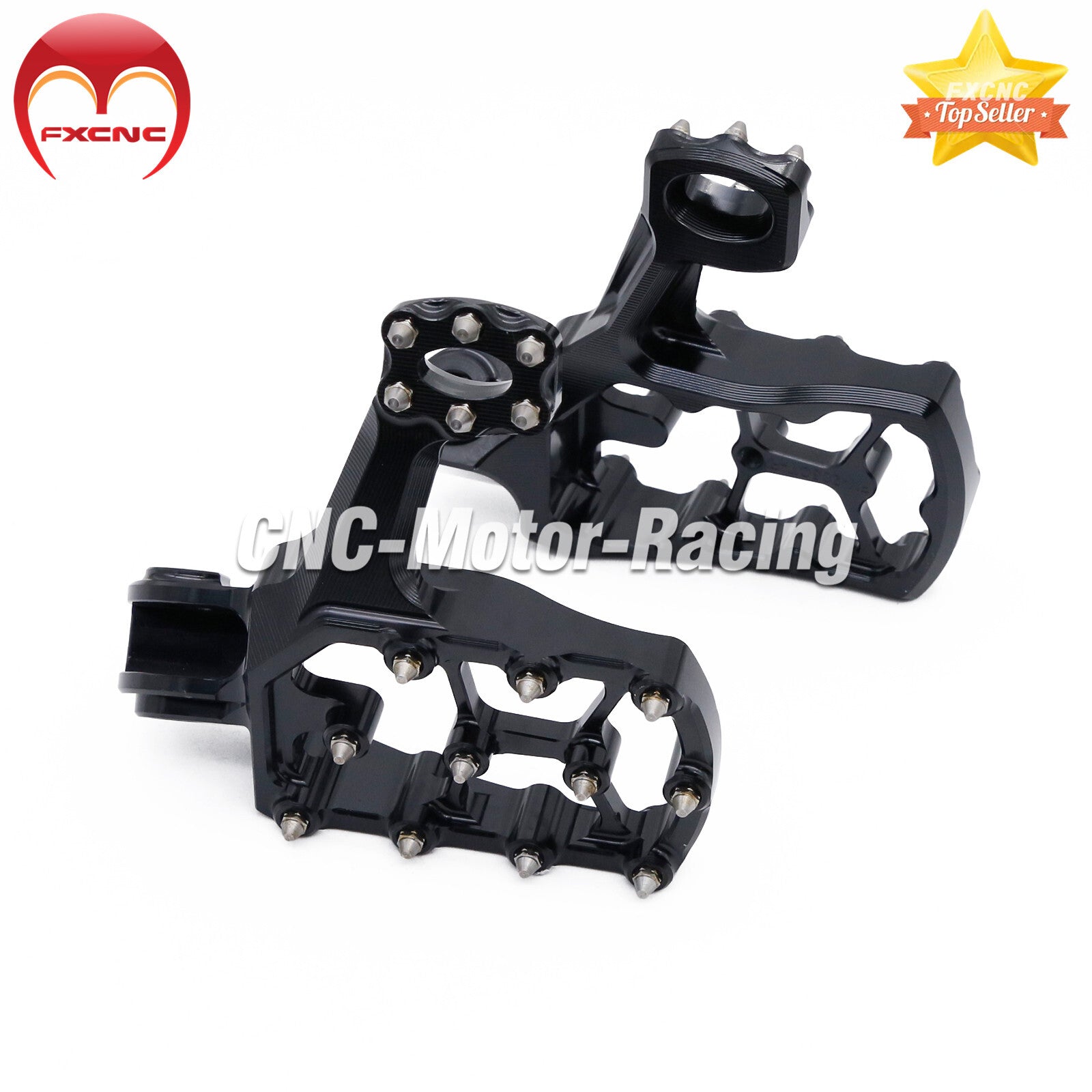 For Husqvarna TC125/FC250-450 2014 - 2015 CNC extended foot spikes