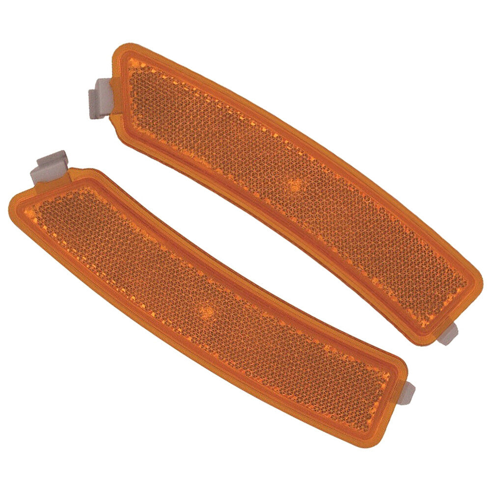 New Side Marker Reflector Lamp Left+Right Front Fit 2013-2016 for Lincoln MKZ Orange