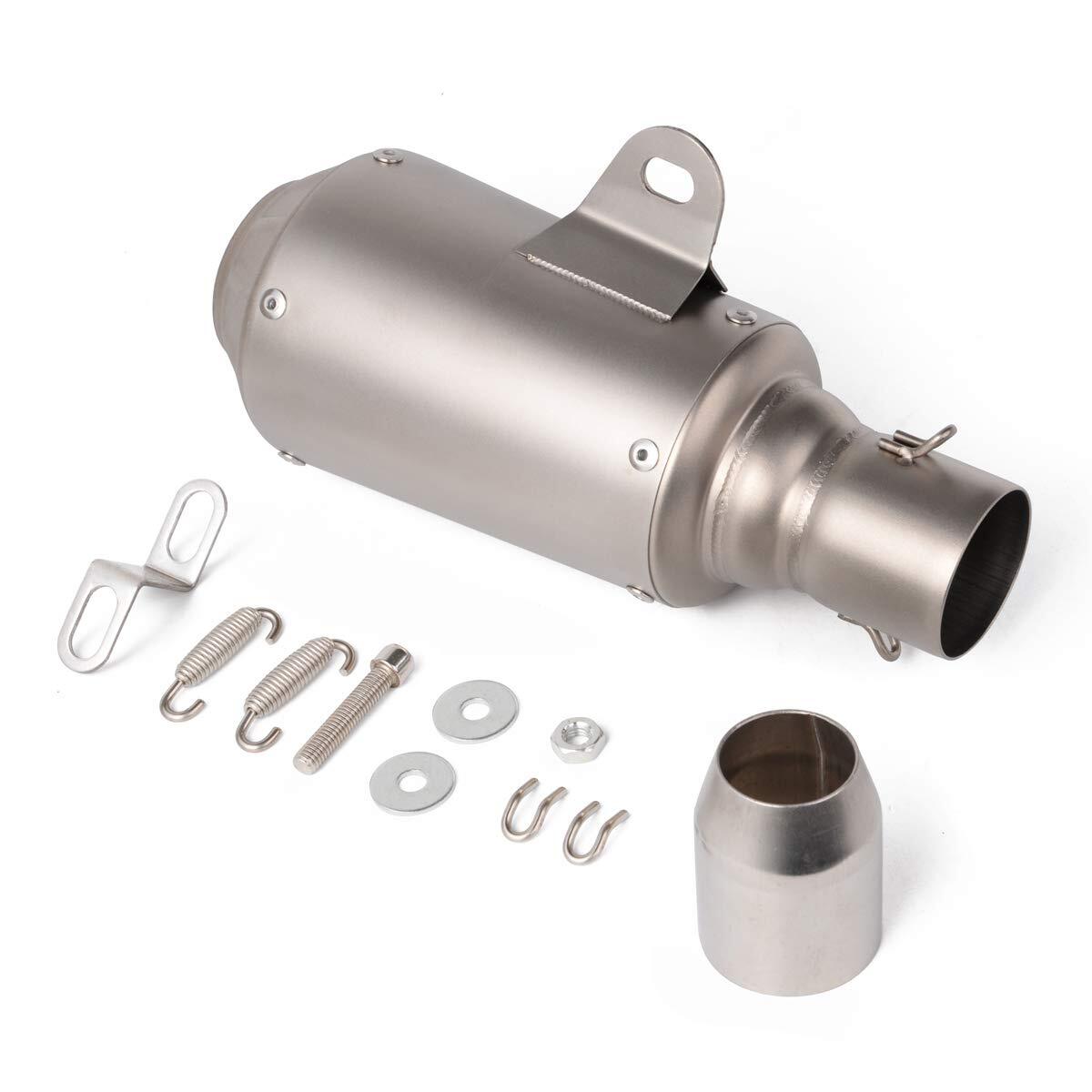 38-51mm Universal Motorcycle Short Exhaust Muffler Pipe Slip On DB Killer US
