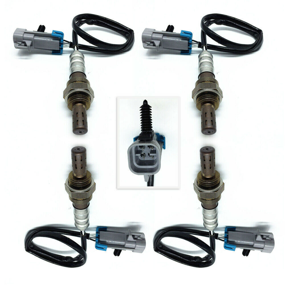 4PCS Up+Downstream Oxygen Sensor for Chevrolet Blazer Silverado Tahoe for GMC for Sierra