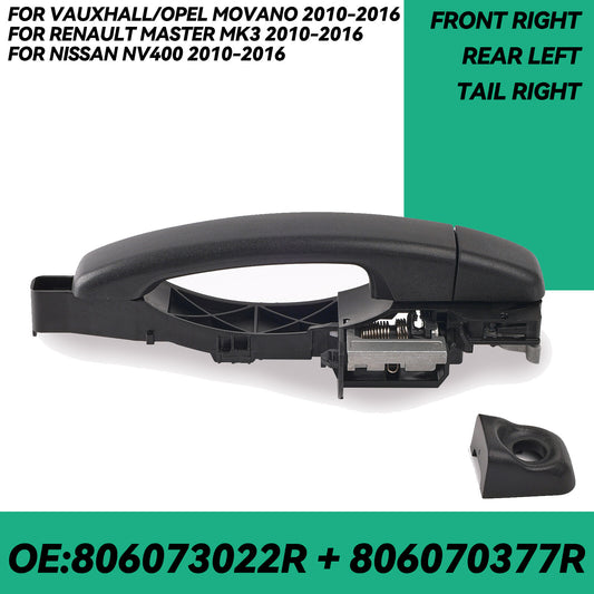 Front Right Door Handle for Renault Master MK3 for Vauxhall Movano 10-16 806079208R