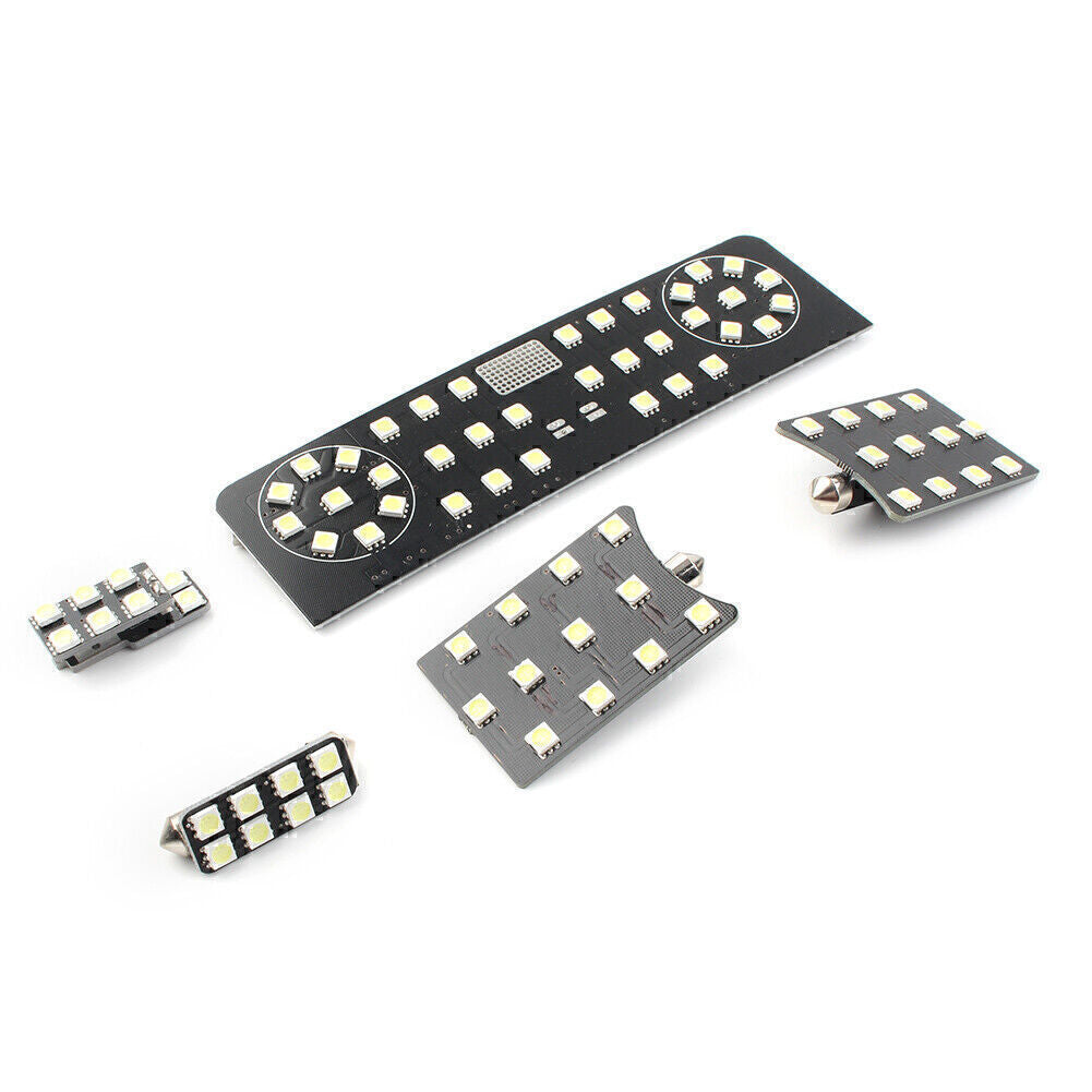 White LED Interior Lights Package Fit 2009-up for Volkswagen for Tiguan Without skylight