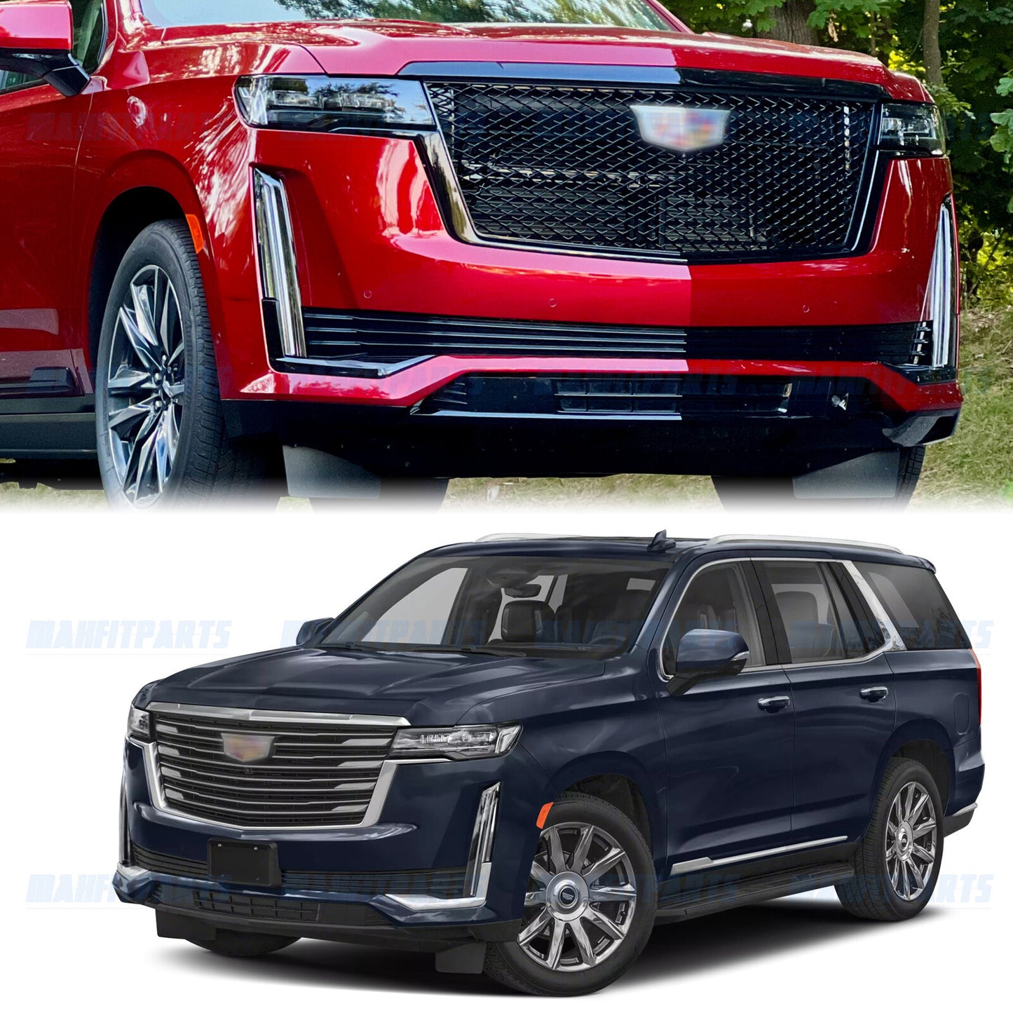 Lower Bumper Grille For 2021-2024 for Cadillac for Escalade 84570770 84570819 8434121