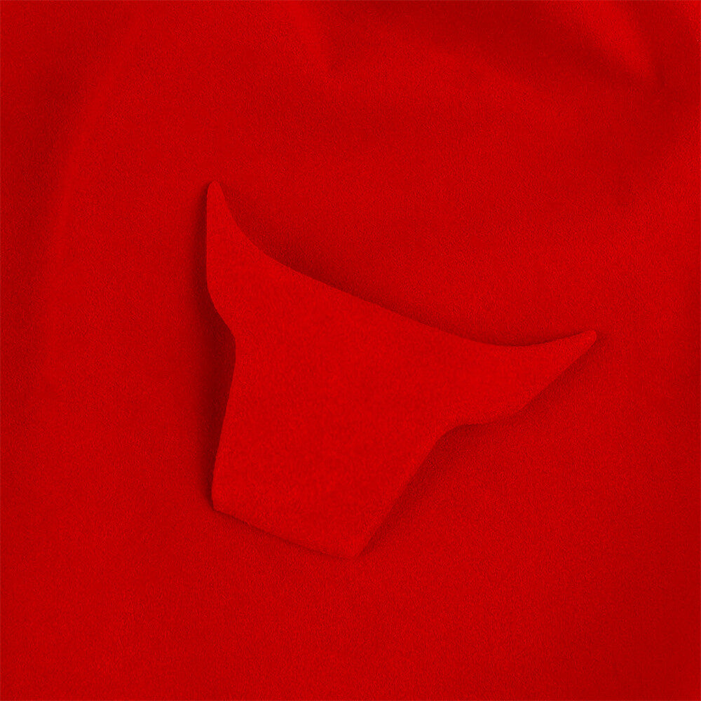 Suede Wine Red Steering Wheel Lower Chin Panel Cover Fit for Honda for Civic 2016-21