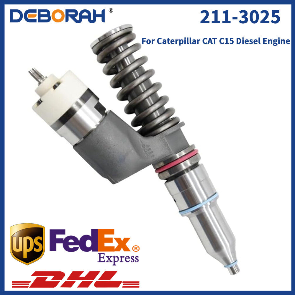 New Diesel Fuel Injector 211-3025 2113025 10R-0955 Caterpillar CAT C15 Engine