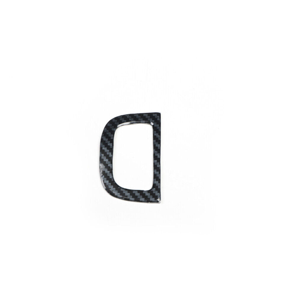 Back Door Tailgate Switch Cover Trim Fit for Cadillac CT6 2016-2020 Carbon Fiber