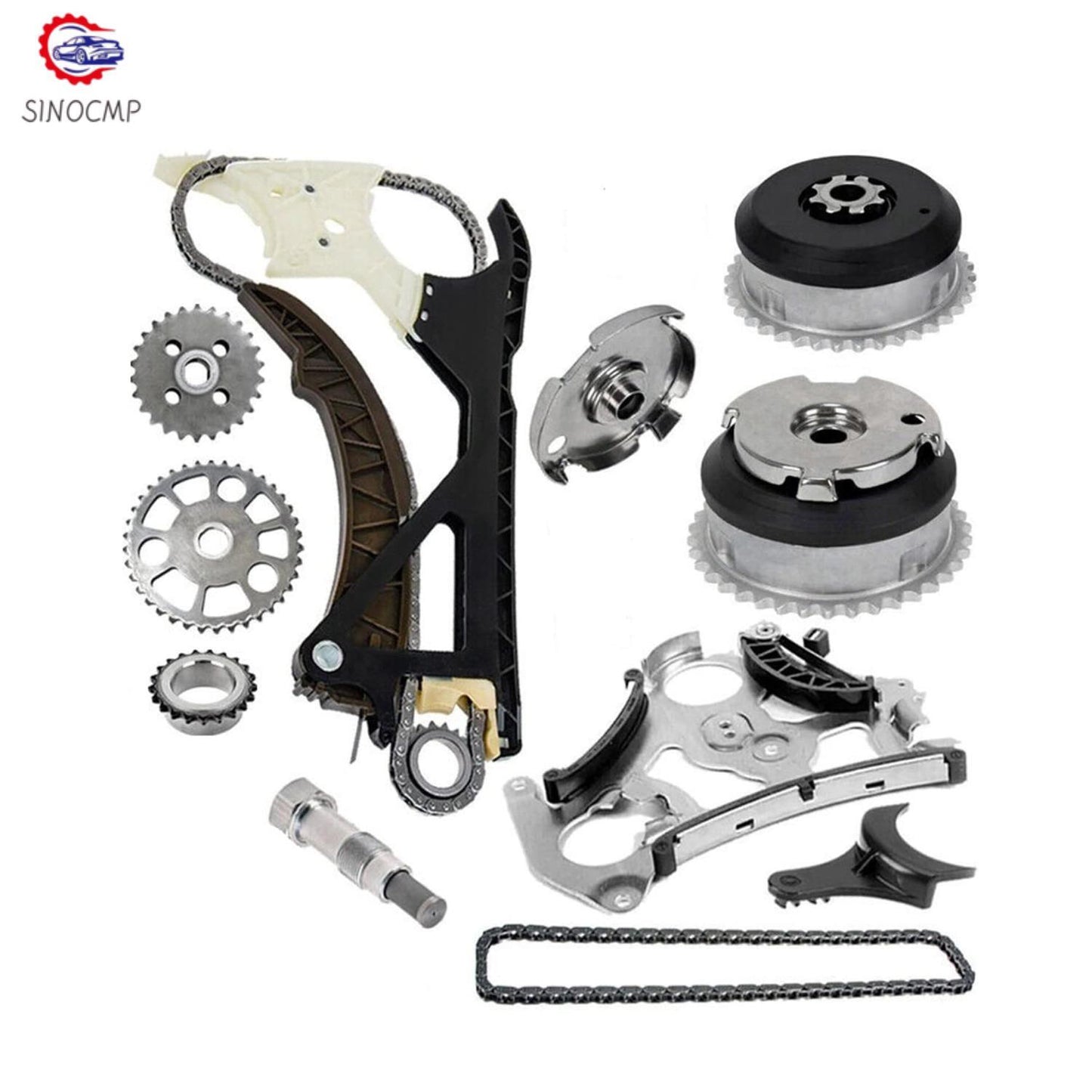Timing Chain Kit Oil Pump Guide Camshaft Fits for BMW X3 X4 X5 330 335 435 525