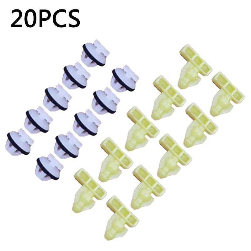 Plastic Wheel Arch Trim Clips Front/Rear Full Side Wing Surround for Nissan Juke