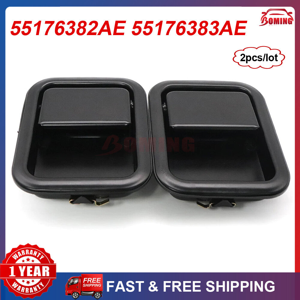 Metal Outside Door Handle 55176382AE 55176383AE For 1997-2006 for Jeep for Wrangler TJ