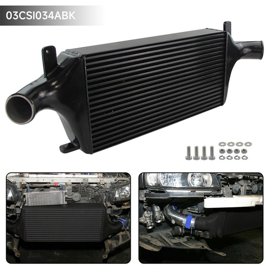Front Mount Intercooler for Nissan Skyline GT-R R33 R34 GTR RB26DETT Black