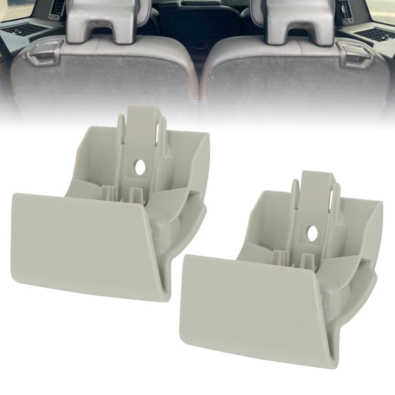 2x Rear for Seat Release Recline Switch Handle Lever Gray for Volvo XC90 2016-2023