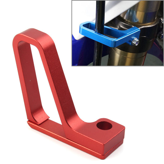 Red CNC Brake Line Hose Clamp Cable Guide for Yamaha YZ125/250 04-20 YZ250X 16