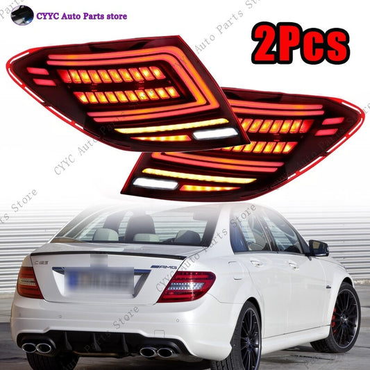 LHRH for Mercedes-Benz W204 C200 C250 C300 2007-2014 LED Tail Light Brack Lamp