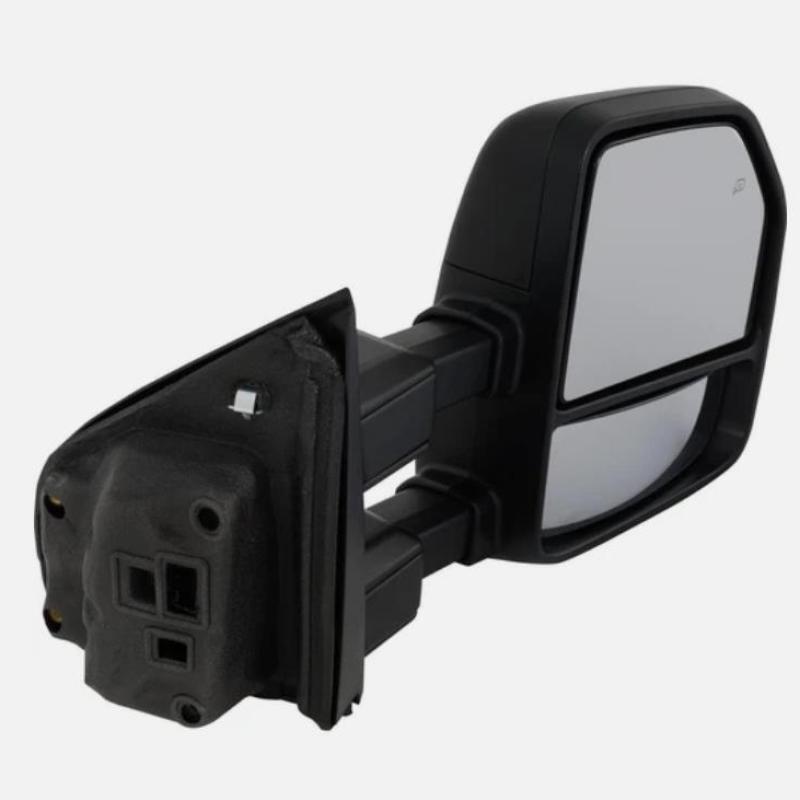 Heated right-hand mirror with chrome cap for 17-22 for Ford F-250 Super Trailer Texture