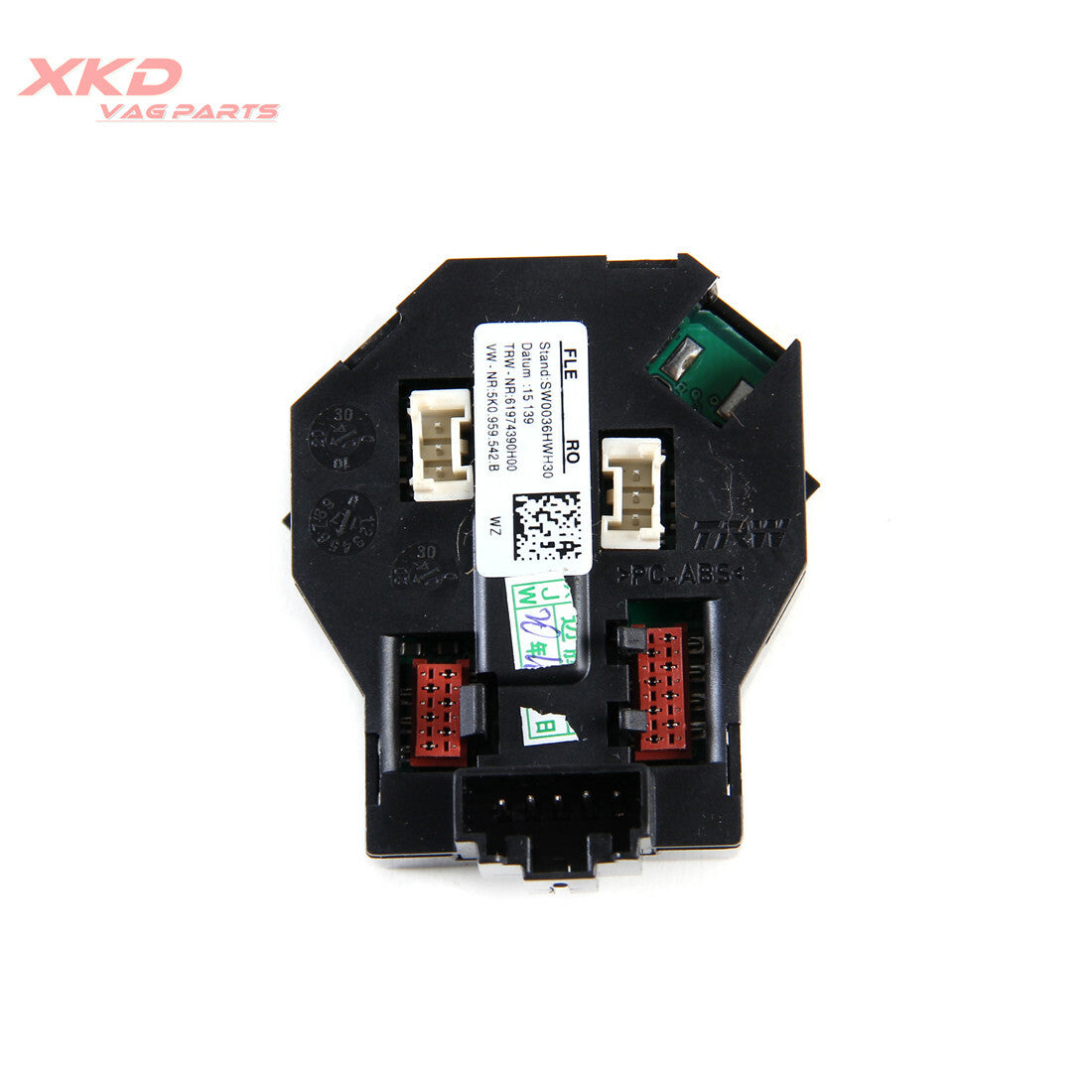 MF steering wheel control module 5K09542C is suitable for Golf , for Jetta , and for Tiguan .