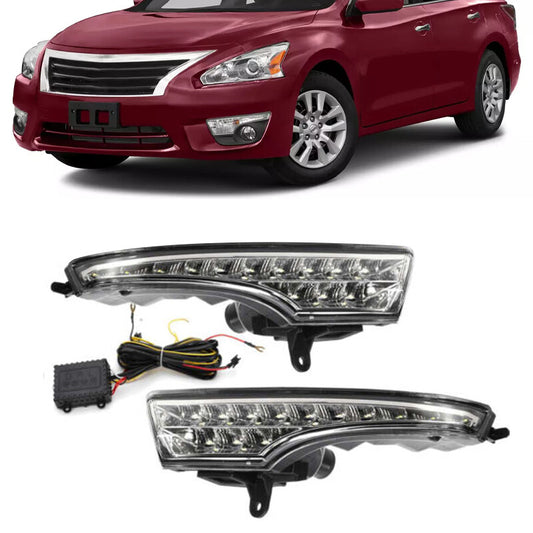 LED fog lights (DRL) are suitable for Nissan Teana Altima 2013, 2014, and 2015 models.