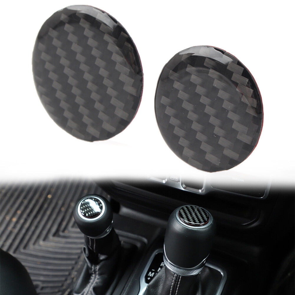 Car Gear Shift Knob Head Cover Trim for Jeep for Wrangler JL 2018-2022 Gladiator JT