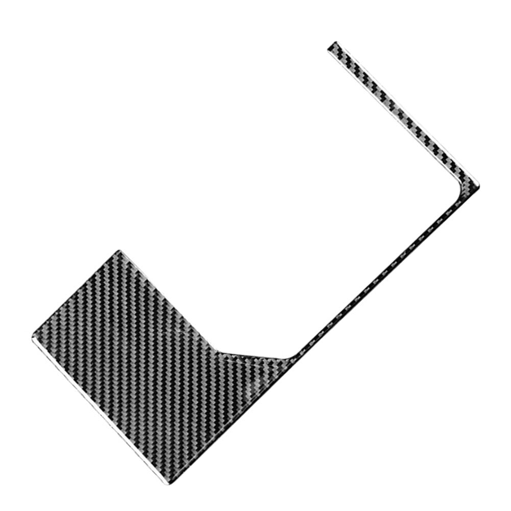 Gear Shift Panel Outer Frame Trim Carbon Fiber for Toyota Tundra 2014-2021 Black
