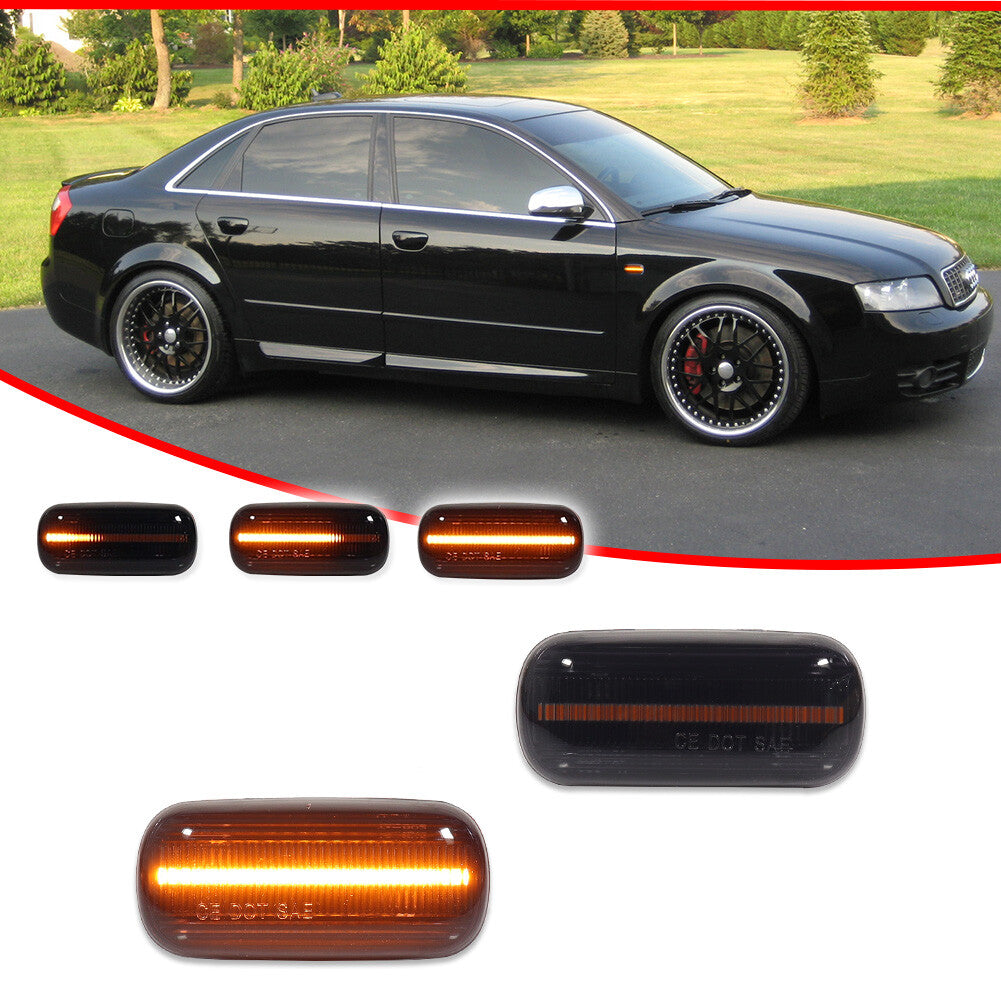 Dynamic LED side marker mudguard turn signals for Audi A3, for A4,B6, B7, for A6,C5, C6