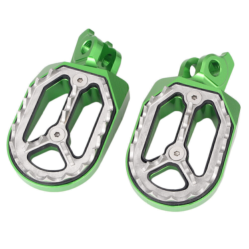 Green Racing Footpegs for Suzuki RMZ250 RMZ450 2010 2011 2012 2013 2014 2015