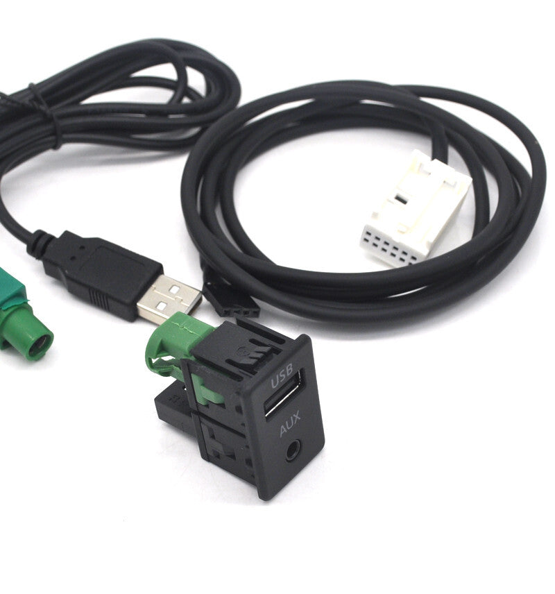 USB AUX Port for BMW E87 E88 E90 E91 E92 E93 F07 F10 F11 F06 F12 F13 x3 X5 X6 Z4
