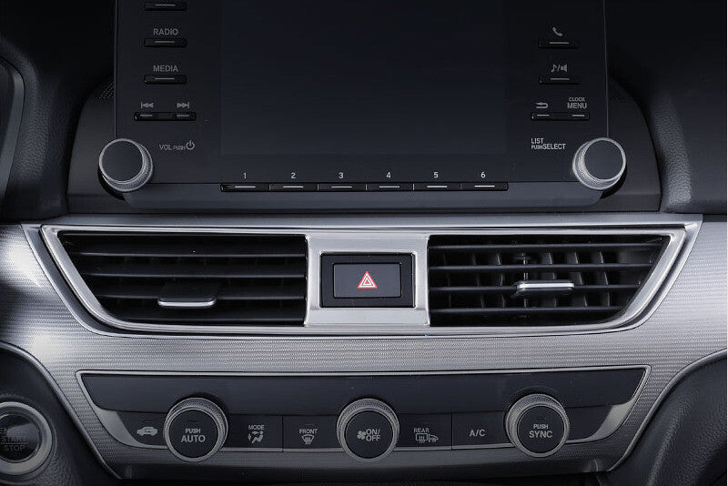 Middle Air Outlet Vent Cover Trim for Honda Accord 10TH 18-2022 Silver Titanium