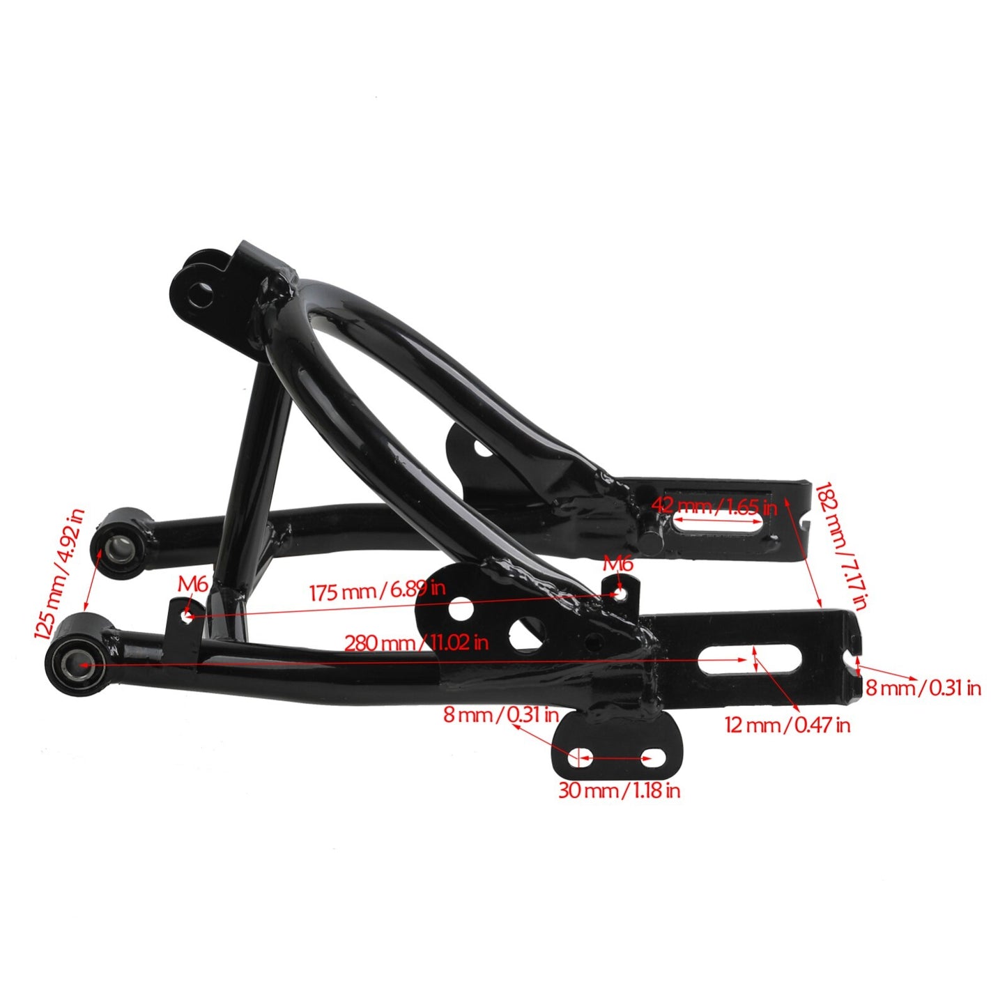 10-inch rear wheel 3.00-10 tire rim swingarm kit for pit bikes CRF50 DRZ70 TTR50 XR