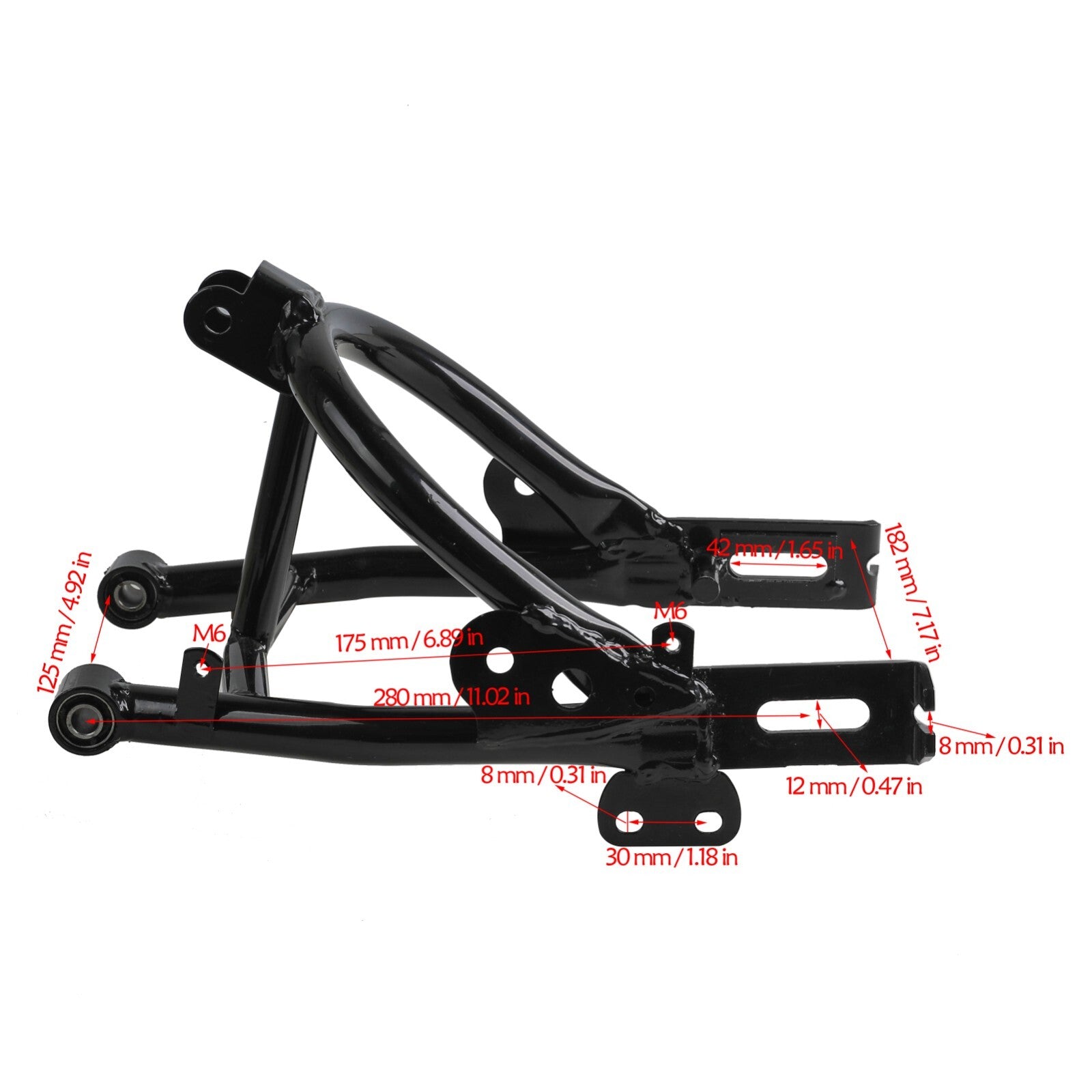 10-inch rear wheel 3.00-10 tire rim swingarm kit for pit bikes CRF50 DRZ70 TTR50 XR