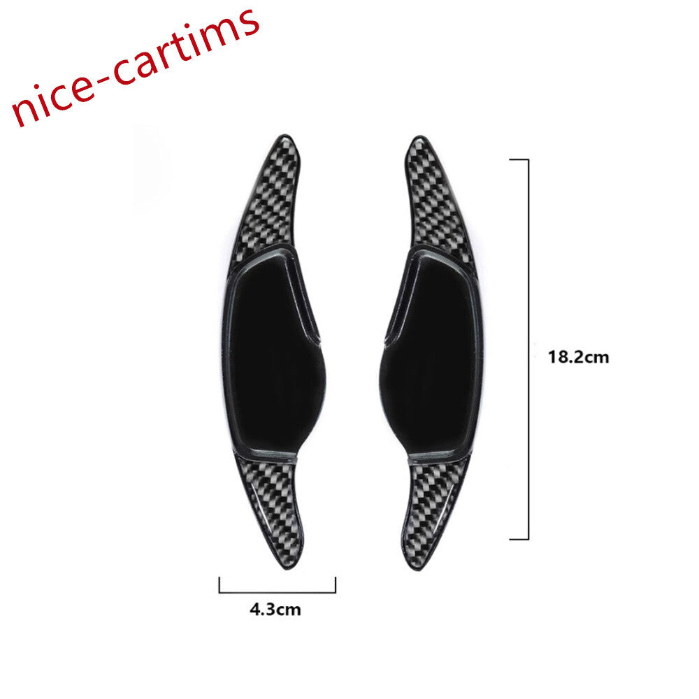 ABS/Carbon Fiber Steering Wheel Paddle Shifter Extension For Toyot@ GR Supra 21+