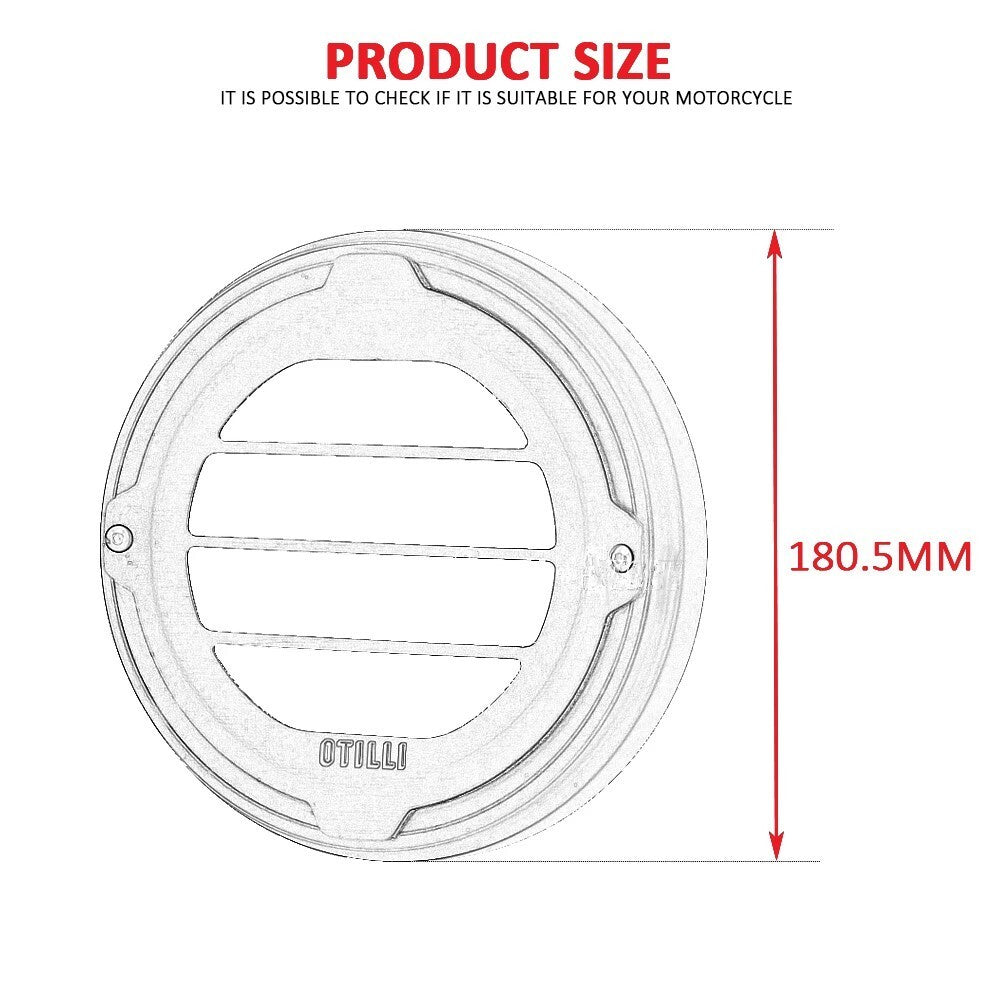 Front Headlight Guard Protector for YAMAHA XSR900 Headlight Grille Protector