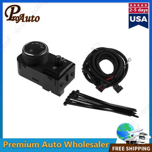 Fog Light Wiring Harness Switch for Chevy Silverado 1500 Tahoe for Yukon 25858705