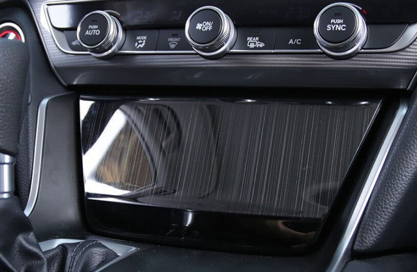 Console Storage Box Cover Trim 1X for Honda Accord 10th 2018-2022 Black Titanium