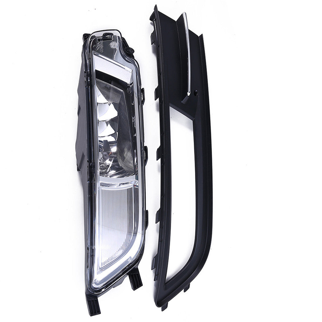 Front Left Bumper Grille And Fog Light Kit Fit for VW for Passat B8 #3G0 941 661 G#