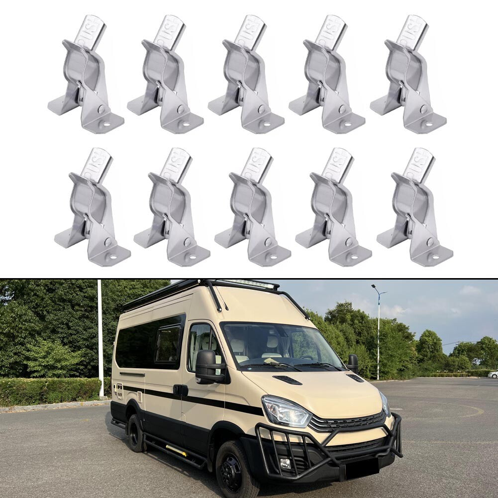 10 Pcs Shovel Holder Outdoor Garden Wall Mount Tool Holder for Garage and Shed
