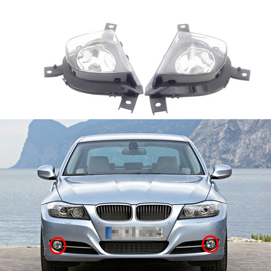 1Pair Left Right Fog Lamp Driving Bumper Lights for BMW 3-Series E90 2008-2011