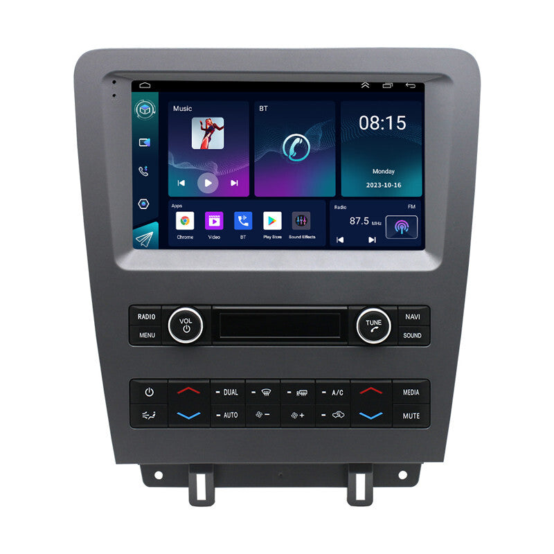 Car Android Radio Carplay for Ford for Mustang S-197 10-14 Multimedia GPS Navigation