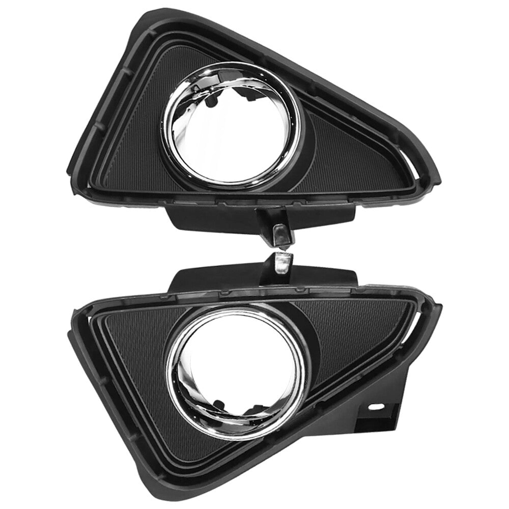 Fits For RAV4 2015-2016 2x Front Left Right Side Bumper Fog Light Cover Trim