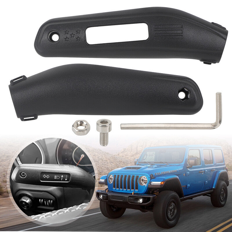 1 Set Turn Signal Stalk Switch Lever Extension for Jeep for Wrangler JL JT 2018-2024