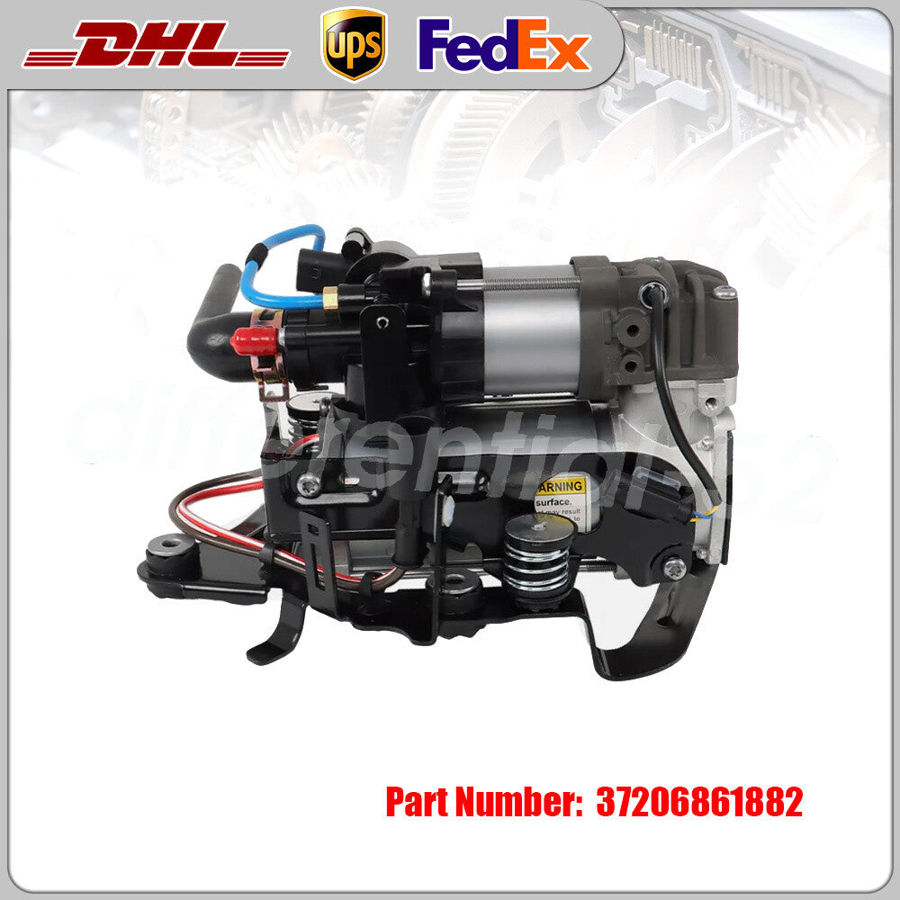 Air Suspension Compressor w/ Bracket for BMW 7 Series 740i 750i G11 G12 xDrive