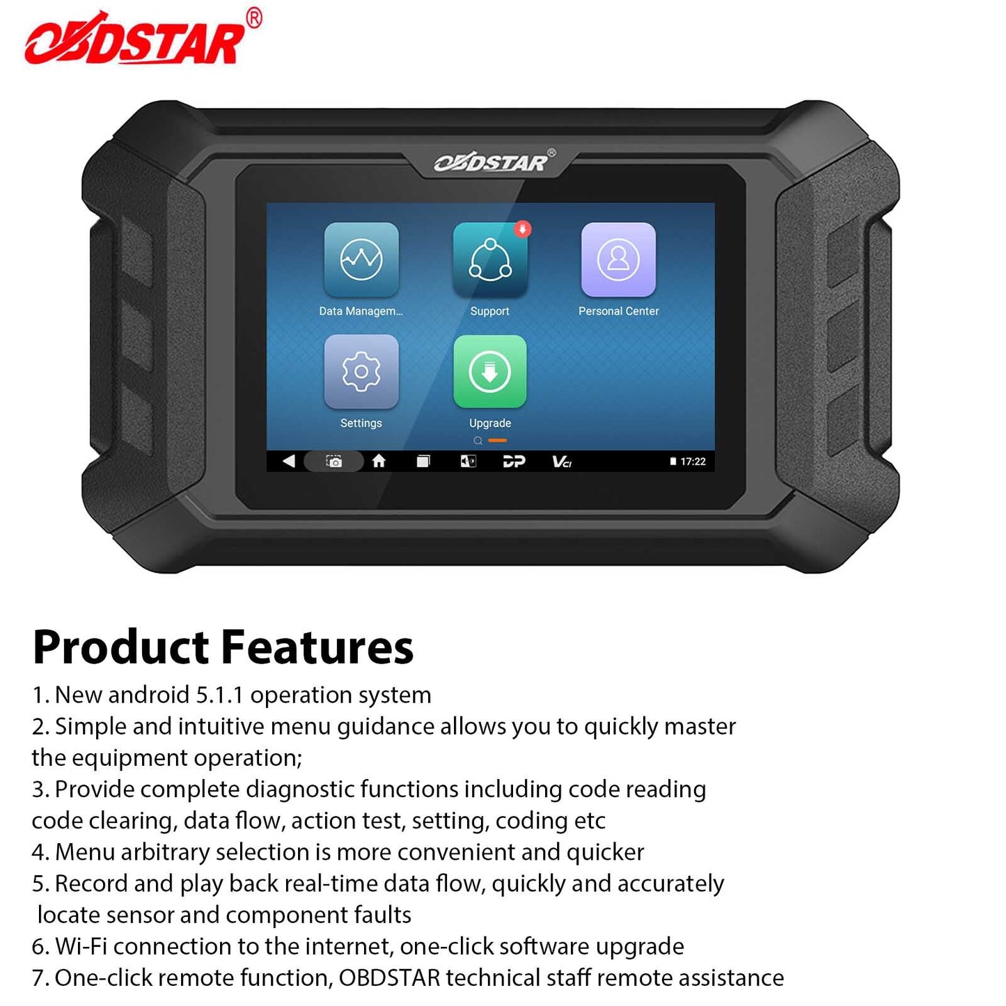 OBDSTAR iScan for Kawasaki Motorcycle Diagnostic Sanner code clearing,data flow