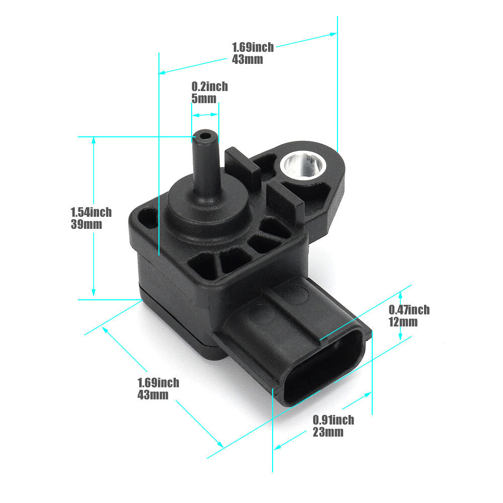 E1T10372 New MAP Sensor for MAZDA PROTEGE 1999-2003 PROTEGE5 2002-03 RX-8 04-07