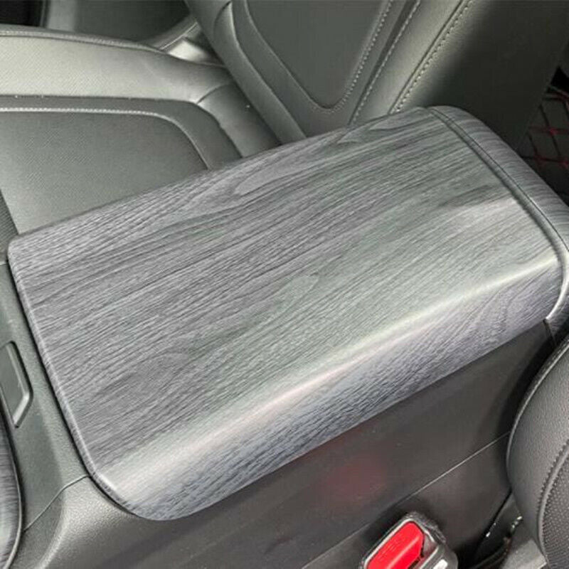for Hyundai for Tucson 2021-2023 Wood Grain Central Armrest Panel Storage Box Cover