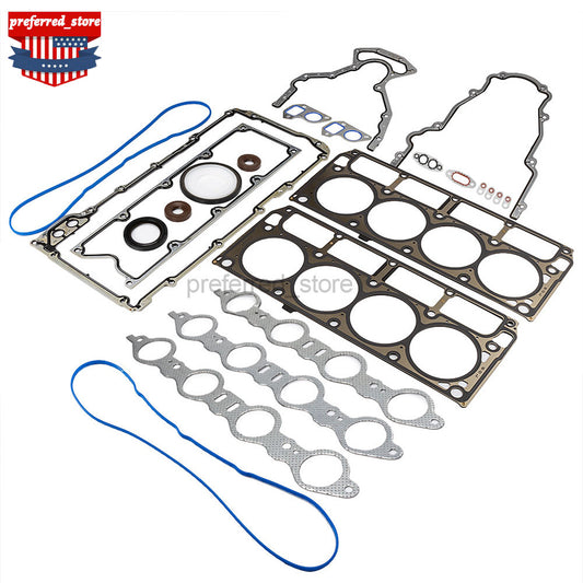 Set of 1 For GM for Chevy for GMC LS1/LS6/LQ4/LQ9/4.8/5.3/5.7/6.0L Gasket Sealing Kit